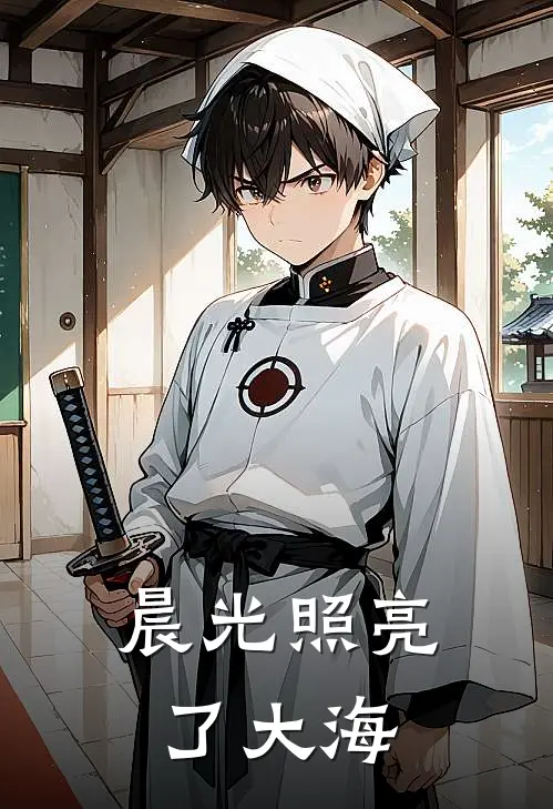 晨光照亮了大海