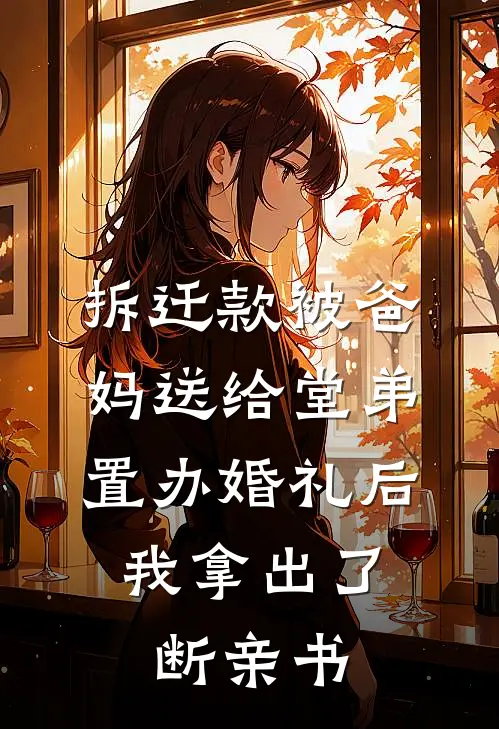 拆迁款被爸妈送给堂弟置办婚礼后，我拿出了断亲书