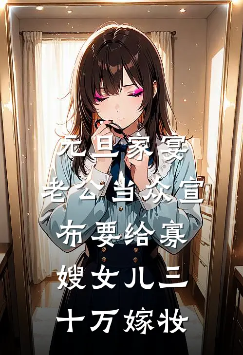 元旦家宴，老公当众宣布要给寡嫂女儿三十万嫁妆